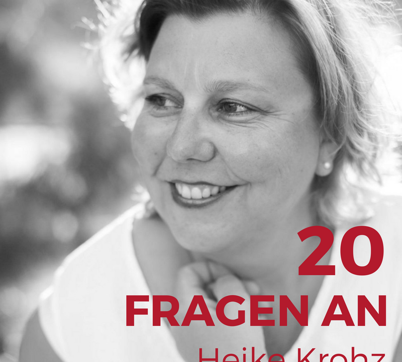 20 Fragen an - Heike Krohz von Suess & Salzig und dem Blog backlinse.de