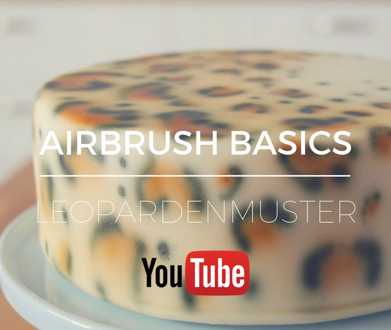 Airbrush Basics Leopardenmuster ohne Hilfsmittel brushen