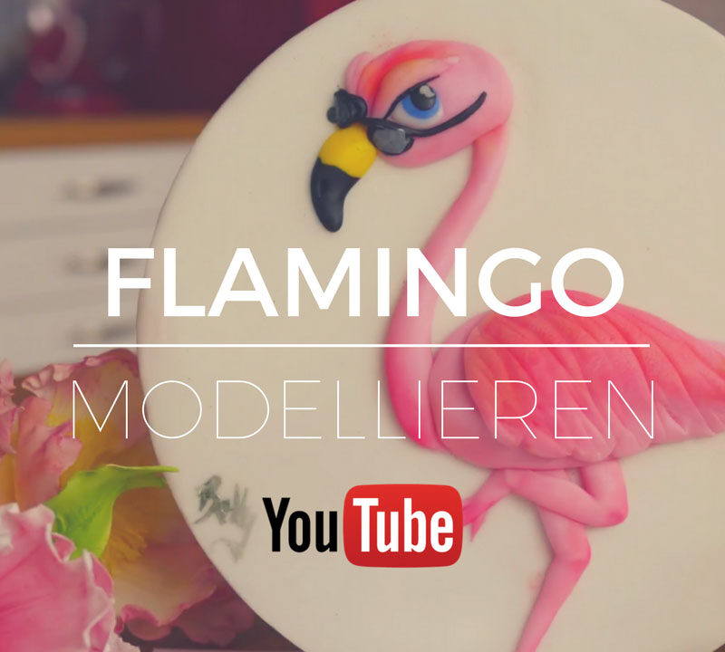 YouTube Flamingo modellieren mit Relieftechnik