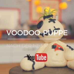 Voodoo-Puppe nach der 1-2-3 Methode - Eine neue Folge auf meinem YouTube Kanal Bettys Sugar Dreams