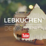 Lebkuchen dekorieren - Runout Technik mit Eiweissspritzglasur