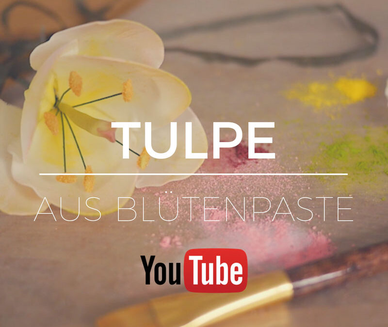 Tulpen aus Blütenpaste