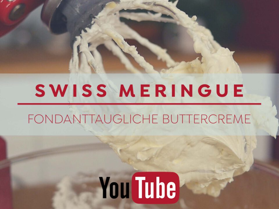 Swiss Meringue - Fondanttaugliche Buttercreme