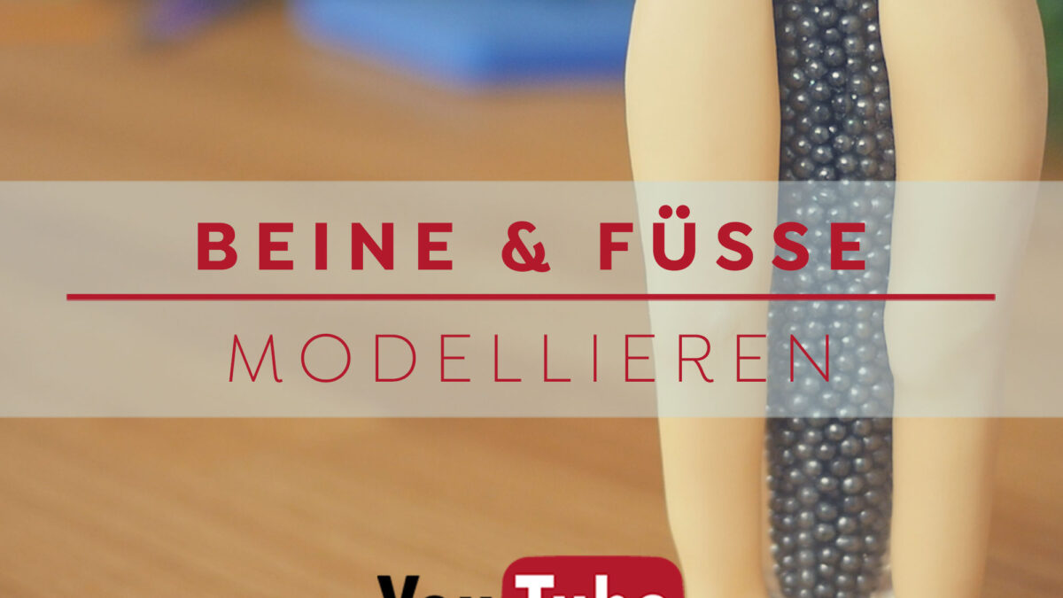 Beine und Füße modellieren