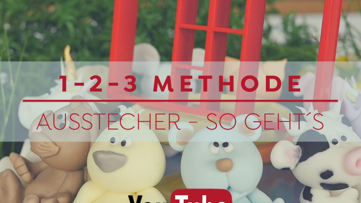 1-2-3 Methode Ausstecher