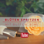 Blüten spritzen mit Buttercreme